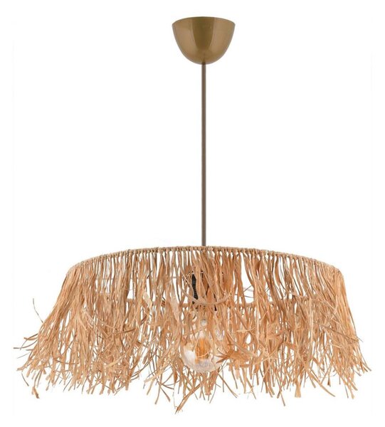 Závesná lampa MARISKA na kábli 1xE27/40W/230V ráfia