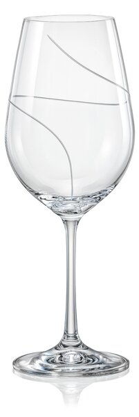 Bohemia Crystal Brúsené poháre na víno Up 350ml (set po 2ks)