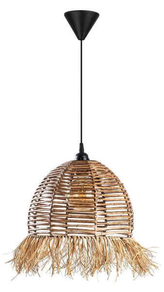Závesný luster RUYO na lanku 1xE27/40W/230V hnedý