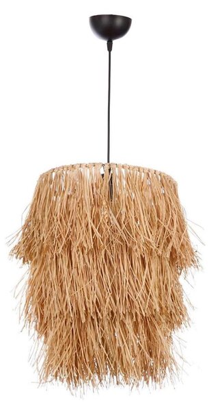 Závesný luster na lane TASSEL 1xE27/40W/230V rafia