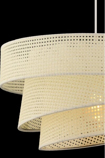 Luster na lanku COUPER 1xE27/60W/230V biela