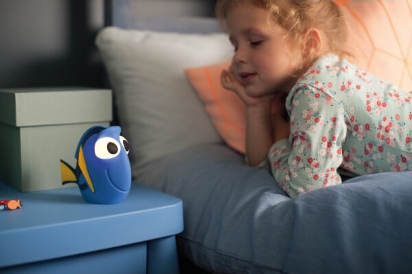 Philips 71768/90/16 - LED detská lampa DISNEY DORY LED/0,3W/3V