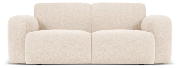Béžová pohovka z textílie bouclé 170 cm Molino – Micadoni Home