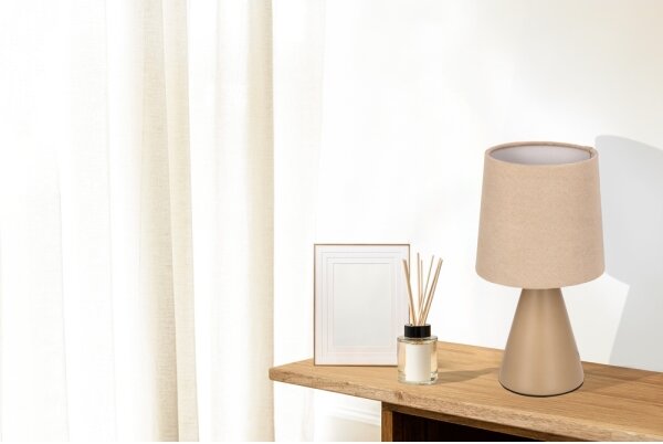 Stolová lampa SATTI 1xE14/40W/230V béžová