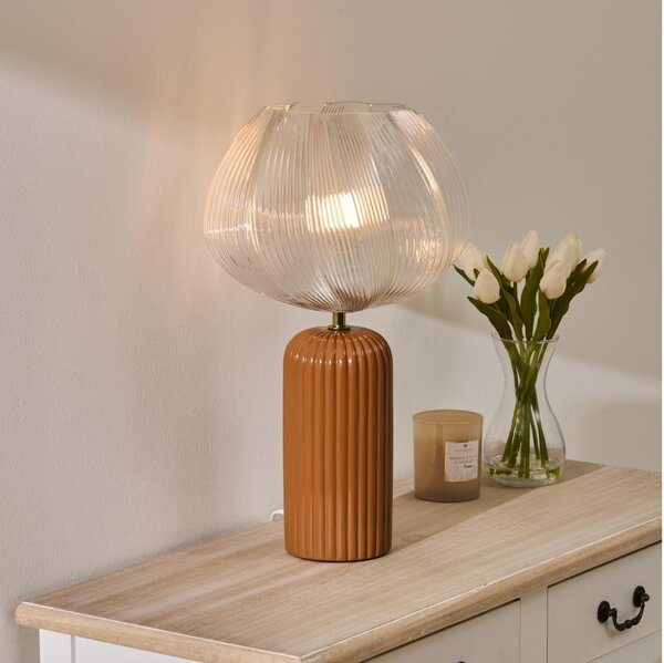 Atmosphera - Stolná lampa PHYLAS 1xE14/40W/230V oranžová