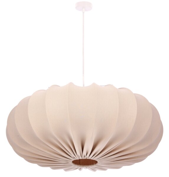 Luster na lanku CAFEE 1xE27/40W/230V priemer 66 cm béžový