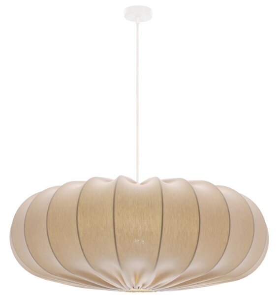 Luster na lanku CAFEE 1xE27/40W/230V priemer 66 cm béžový