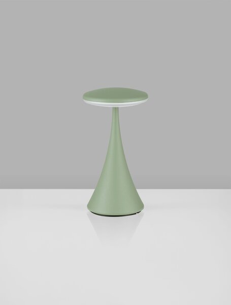 Vonkajšia stolová lampa Elbo olivová 2 W