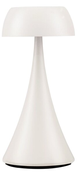Vonkajšia stolová lampa Ycro pieskovo biela 2 W
