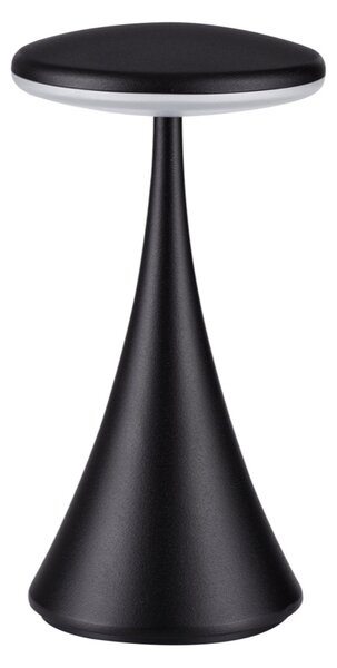 Vonkajšia stolová lampa Elbo pieskovo čierna 2 W