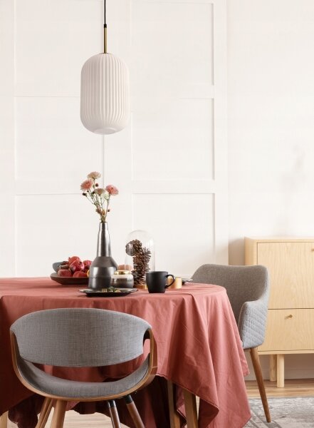 Závesný luster na lanku CRESTO 1xE27/40W/230V biela/zlatá