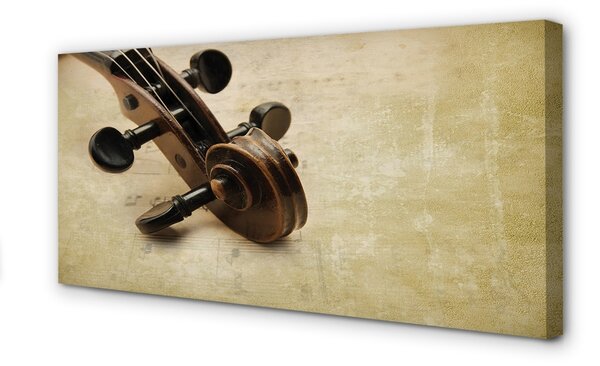 Obraz canvas gitara poznámky 100x50 cm