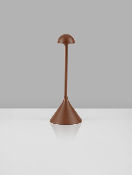 Vonkajšia stolová lampa Dalt kortenová 1 W