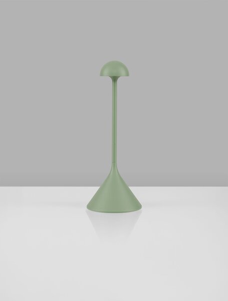 Vonkajšia stolová lampa Dalt olivová 1 W