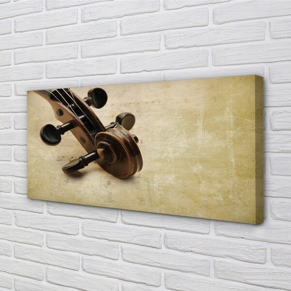 Obraz canvas gitara poznámky 100x50 cm