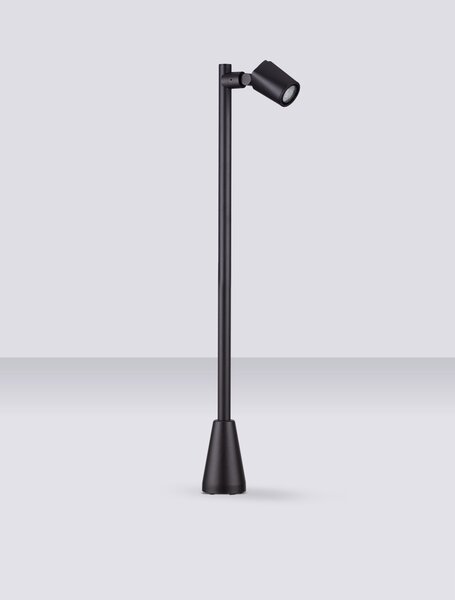 Vonkajšia stojaca lampa Spy pieskovo čierna 10 W