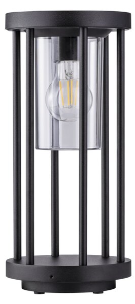 Vonkajšia stojaca lampa Elysium pieskovo čierna 12 W