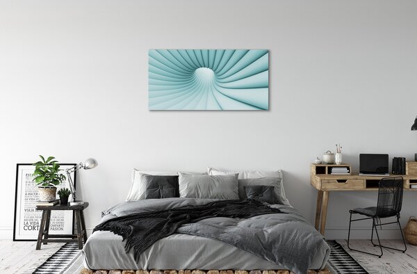 Obraz na plátne geometrické tunel 100x50 cm