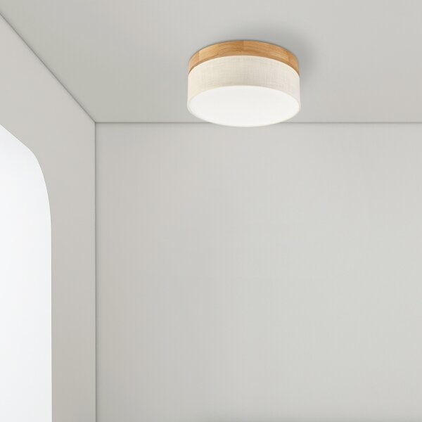Brilagi - LED Stropné svietidlo BELLADONNA LED/20W/230V pr. 30 cm krémová/dub