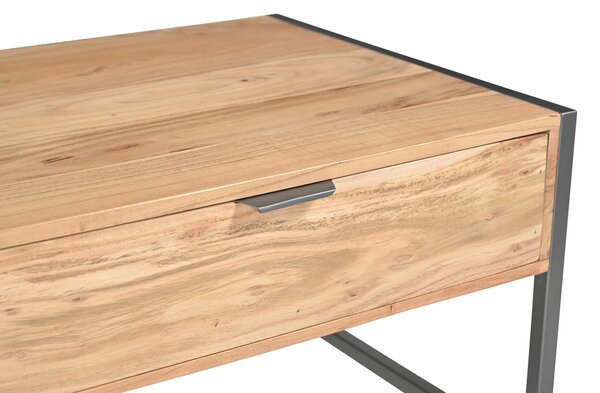 KONFERENČNÝ STOLÍK, prírodná farba, drevo, kov, 120/60/45 cm Livetastic - Stolíky do obývačky, Online Only