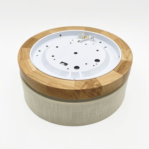 Brilagi - LED Stropné svietidlo BELLADONNA LED/20W/230V pr. 30 cm krémová/dub