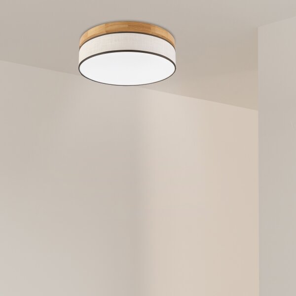 Brilagi - LED stropné svietidlo BELLADONNA LED/36W/230V pr. 40 cm krémová/dub