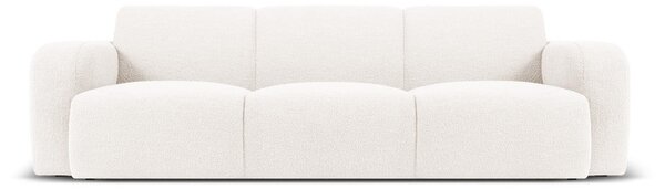 Biela pohovka z textílie bouclé 235 cm Molino – Micadoni Home