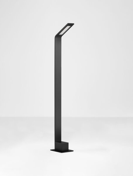 Vonkajšia stojaca lampa Vel pieskovo čierna 7 W (9030724)