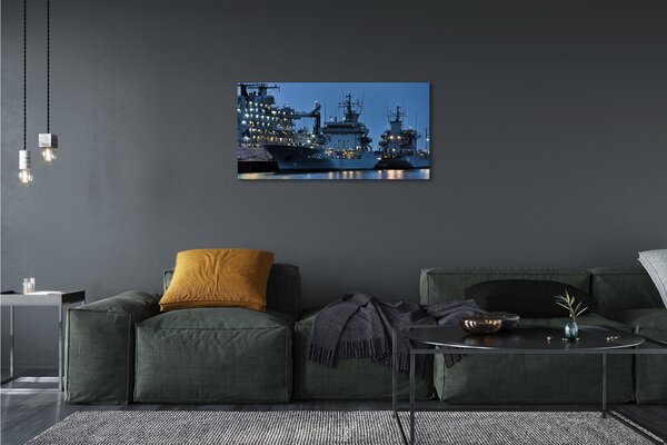 Obraz canvas Lode morské oblohy 100x50 cm