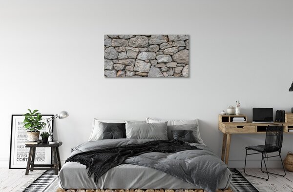 Obraz canvas Kamenná múr wall 100x50 cm