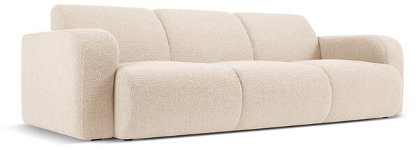 Béžová pohovka z textílie bouclé 235 cm Molino – Micadoni Home