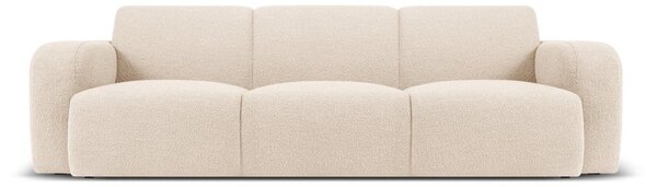 Béžová pohovka z textílie bouclé 235 cm Molino – Micadoni Home