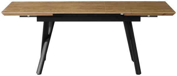 JEDÁLENSKÝ STÔL, čierna, farba duba, 200/90/76 cm Livetastic - Stoly, Online Only