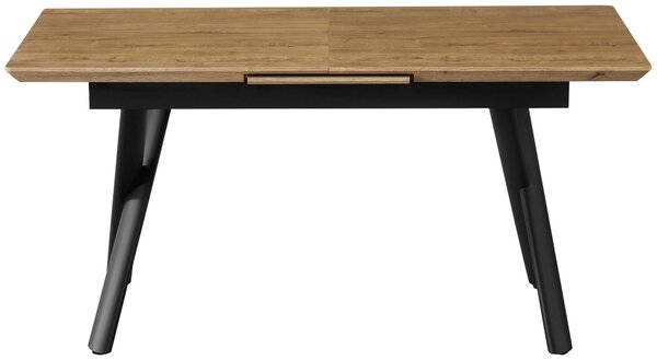 JEDÁLENSKÝ STÔL, čierna, farba duba, 200/90/76 cm Livetastic - Stoly, Online Only