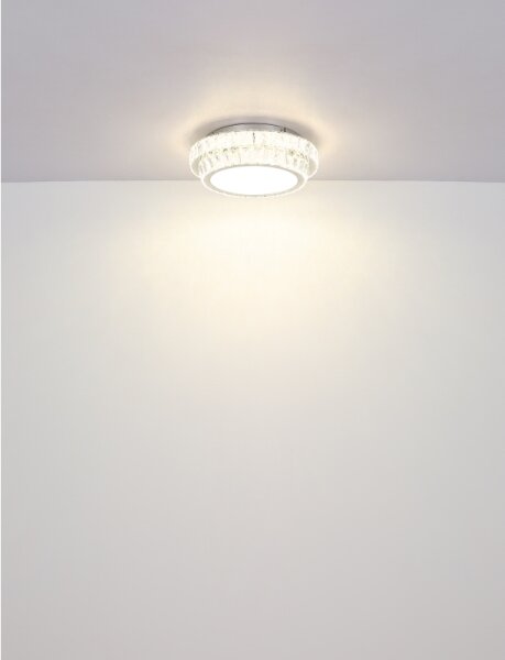 Globo 68157-58 - LED stmievateľné stropné svietidlo KLARA 58W/230V 2700-6000K pr. 60 cm biele + diaľkové ovládanie