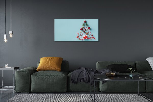 Obraz na plátne Dar ozdoby čokoládové ozdoby 100x50 cm