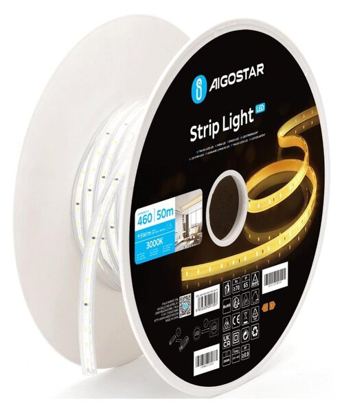 Aigostar - LED pás LED/250W/230V 50m 3000K IP65