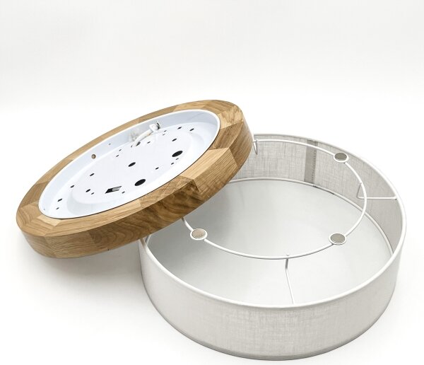 Brilagi - LED Stropné svietidlo BELLADONNA LED/20W/230V pr. 30 cm biela/dub