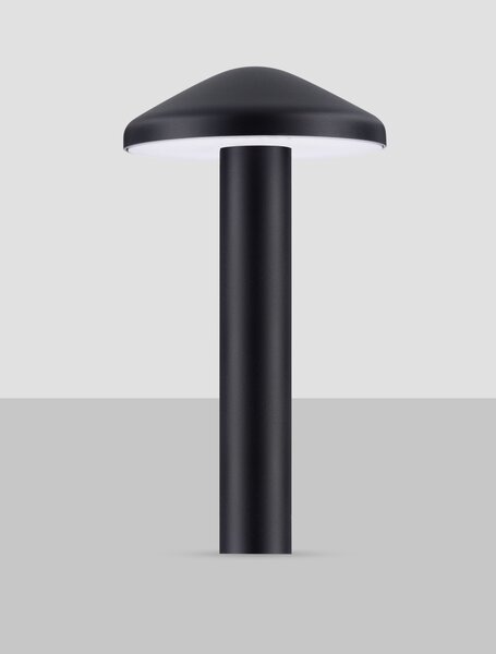 Vonkajšia stojaca lampa Nemo tmavo antracitová 5 W – Sivá