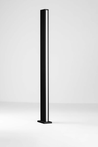 Vonkajšia stojaca lampa Sasso tmavo antracitová 22 W – Sivá