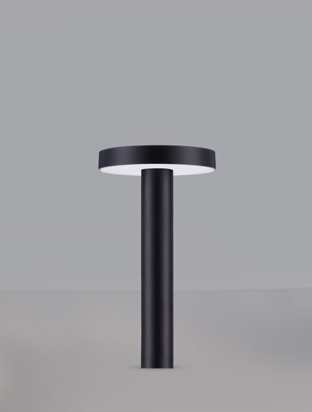 Vonkajšia stojaca lampa Mood tmavo antracitová 5 W – Sivá
