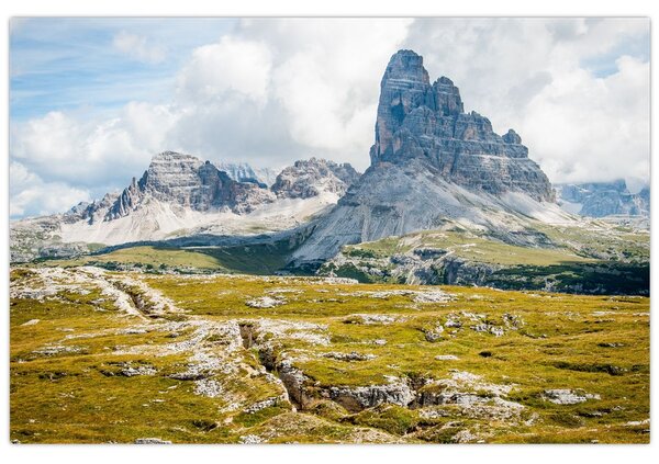 Obraz - Talianske Dolomity (90x60 cm)
