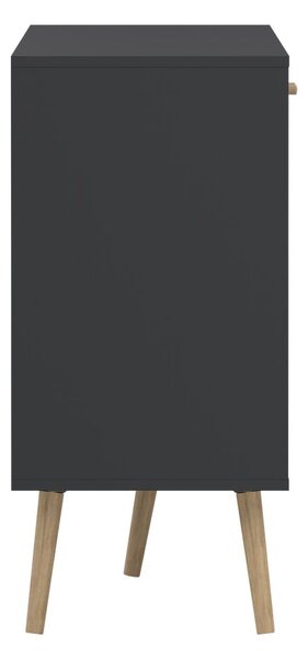 Antracitová nízka komoda 149x82 cm Bodo – Tvilum