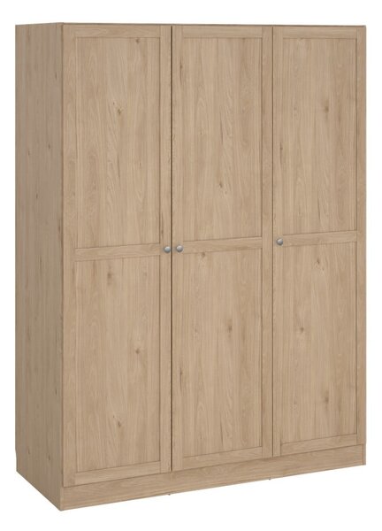 Šatníková skriňa v dekore duba v prírodnej farbe 147x200 cm Billund – Tvilum