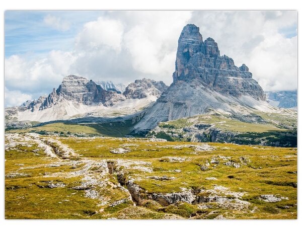 Obraz - Talianske Dolomity (70x50 cm)