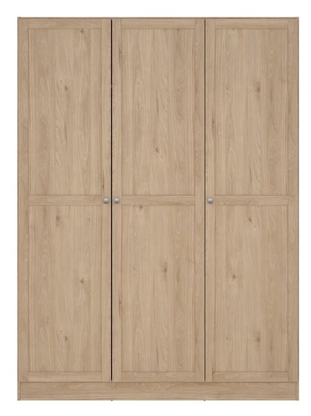 Šatníková skriňa v dekore duba v prírodnej farbe 147x200 cm Billund – Tvilum