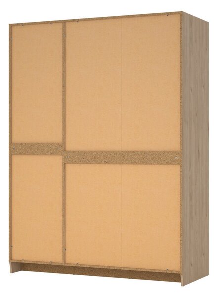 Šatníková skriňa v dekore duba v prírodnej farbe 147x200 cm Billund – Tvilum
