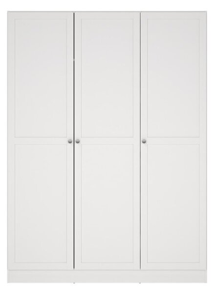 Biela šatníková skriňa 147x200 cm Billund – Tvilum