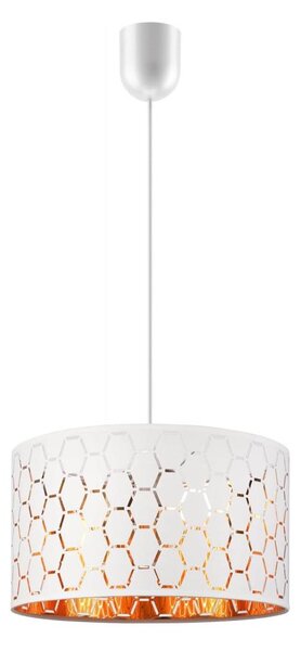 Luster na lanku ULLE 1xE27/15W/230V biela