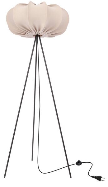 Stojacia lampa CAFEE 1xE27/40W/230V béžová/čierna